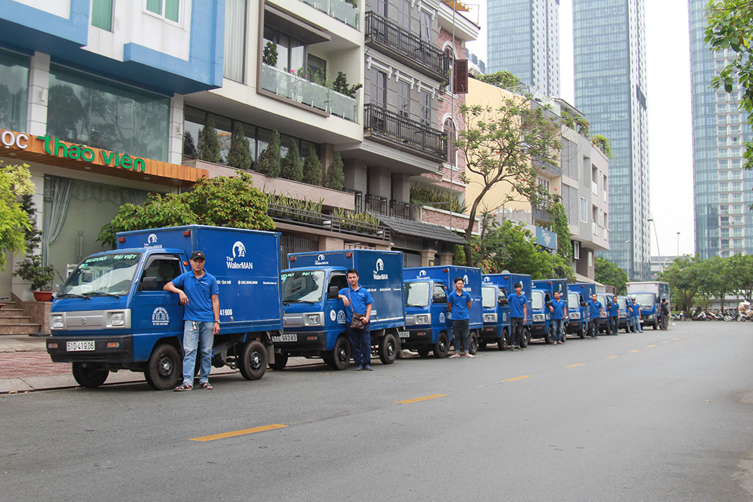 Chuỗi giao nước tận nơi hàng đầu